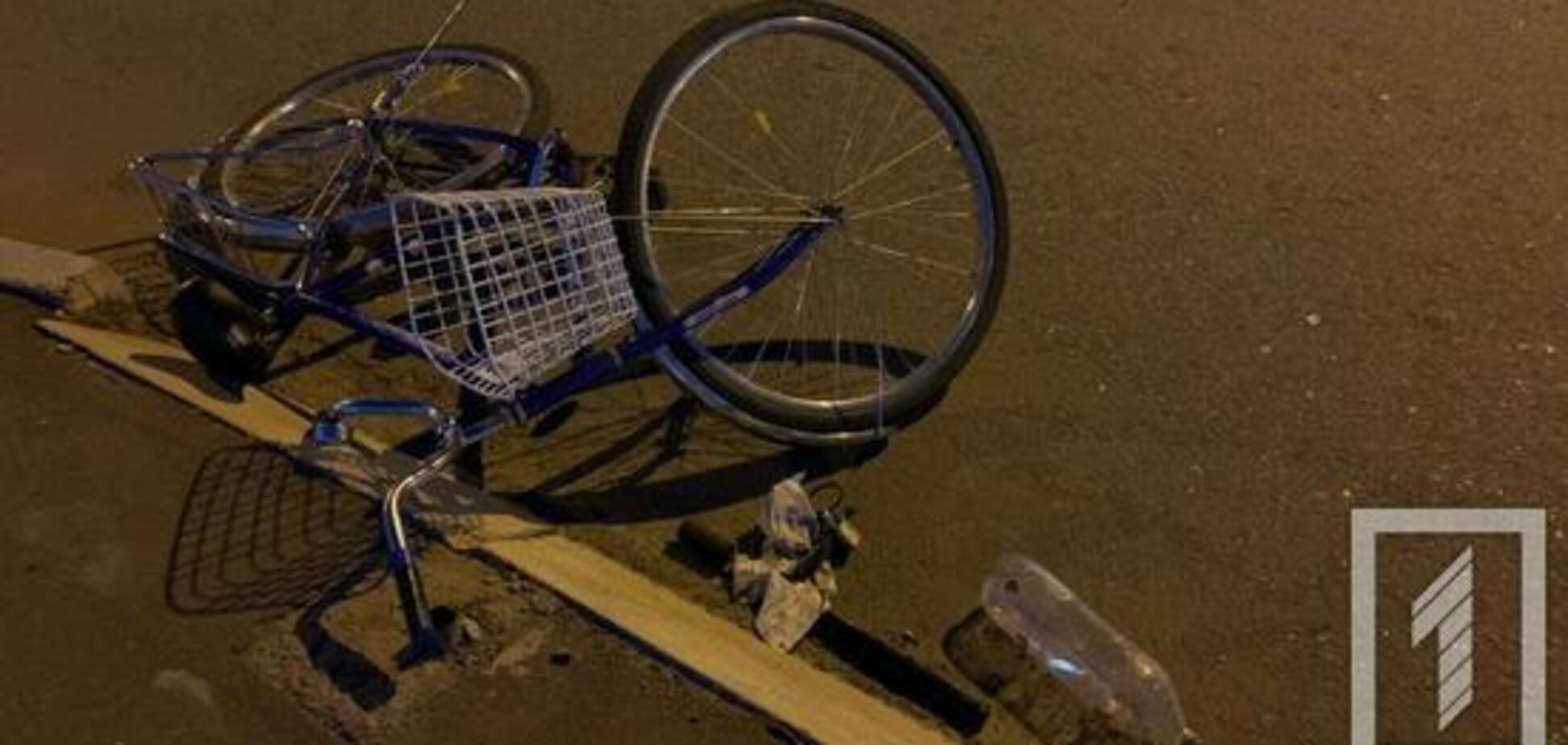 У Кривому Розі на смерть збили велосипедиста. Фото з місця