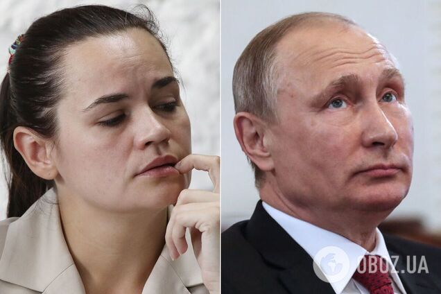 Светлана Тихановская обратилась к Владимиру Путину