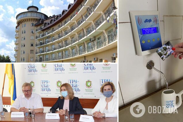 Бювет мінеральних вод у Трускавці