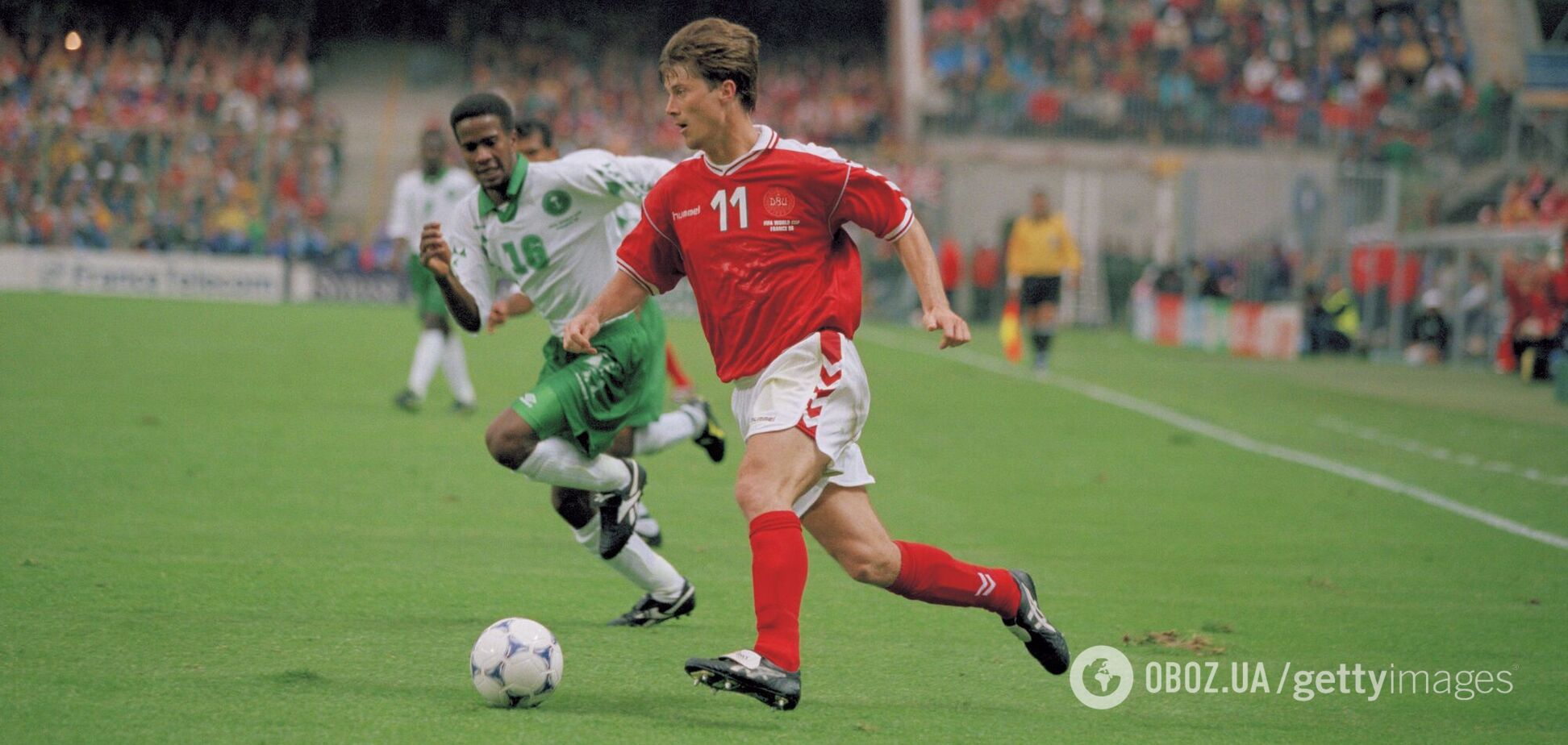 Брайан Лаудруп в составе сборной Дании