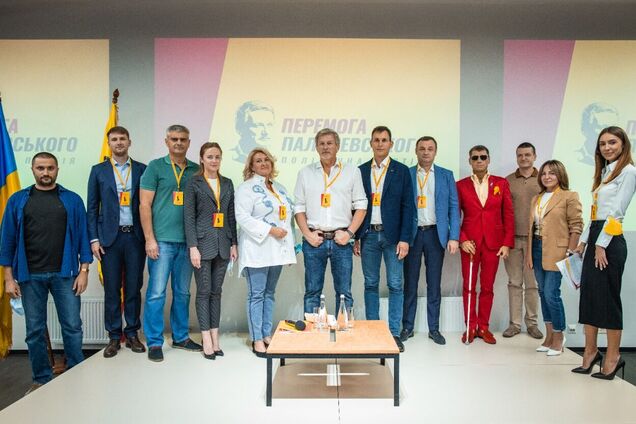 'Победа Пальчевского' выдвинула Андрея Пальчевского кандидатом в мэры Киева. Фото: пресс-служба политсилы