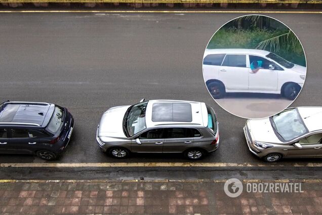 Обычный водитель показал верх мастерства параллельной парковки