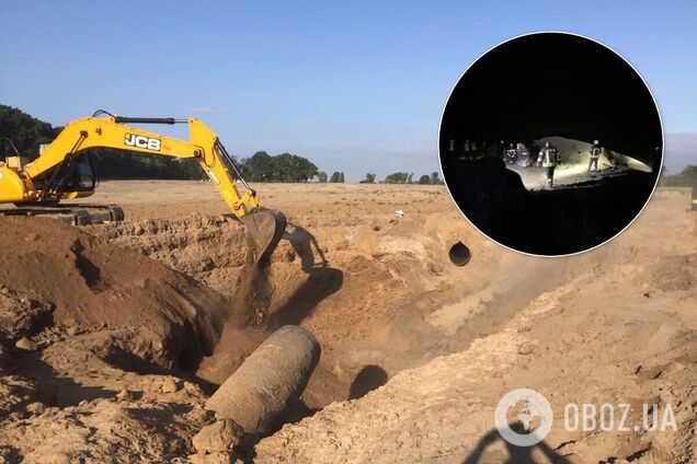 У Київській області трапився розрив газової труби