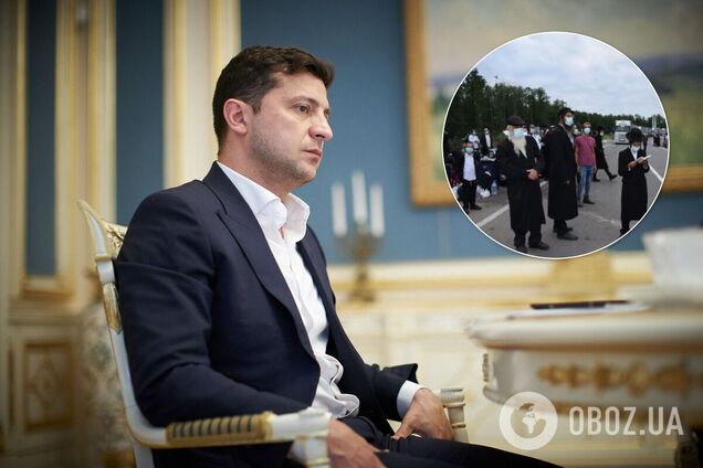 Ситуация с хасидами на границе Украины