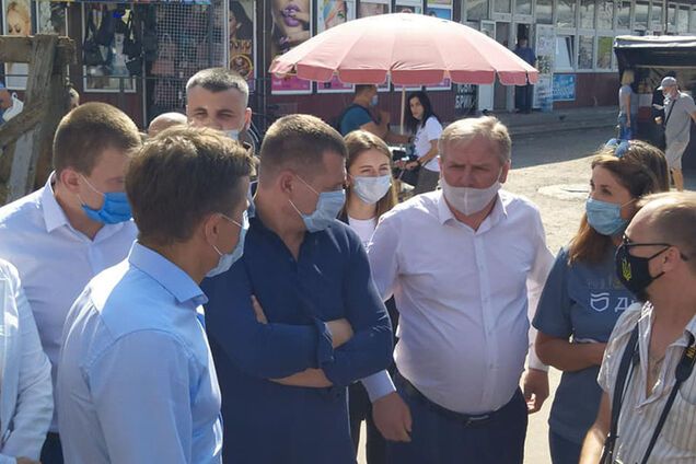 Філатов і Сухомлин відвідали Бердичів. Фото: РІО Бердичів