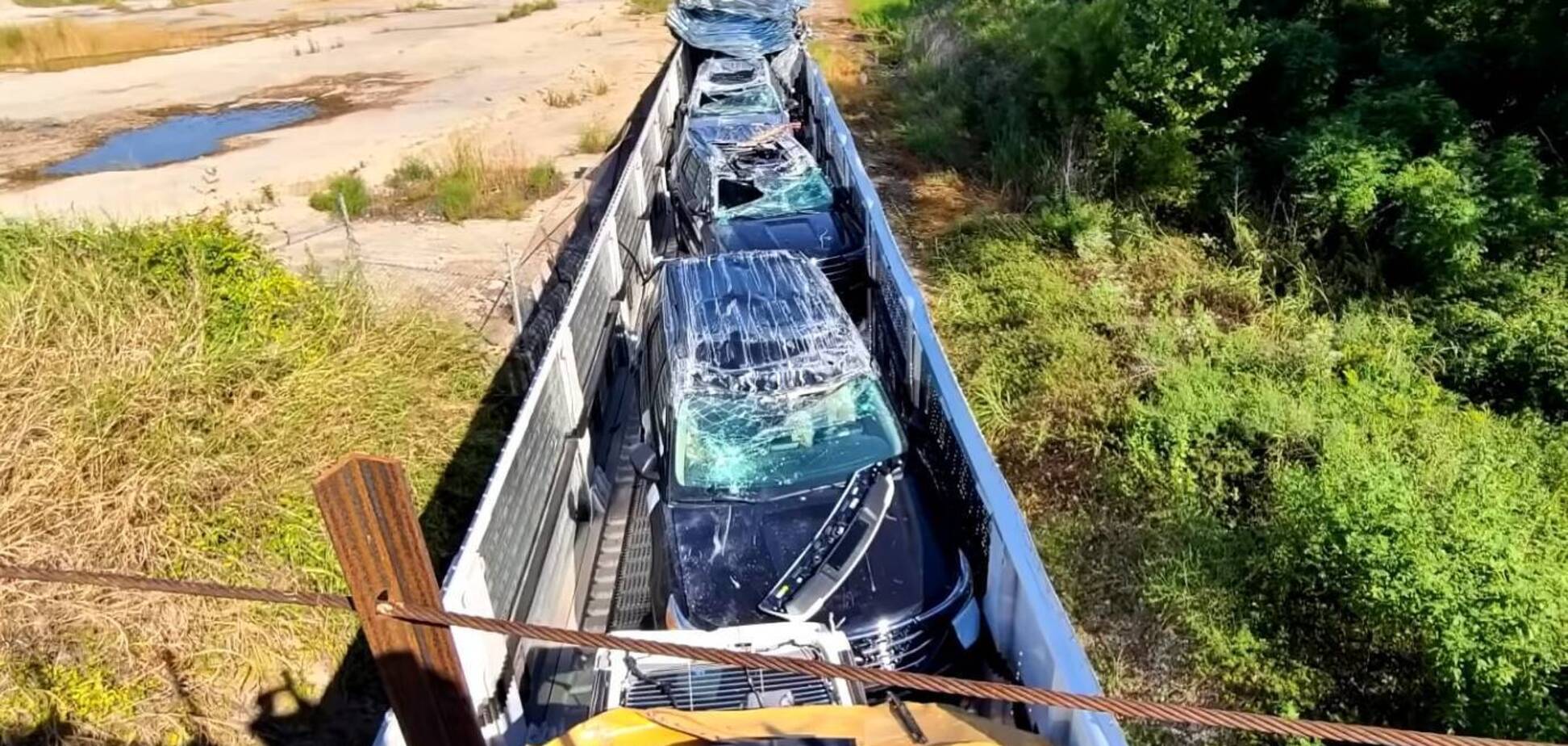 Партию новеньких автомобилей Ford случайно отправили в утиль