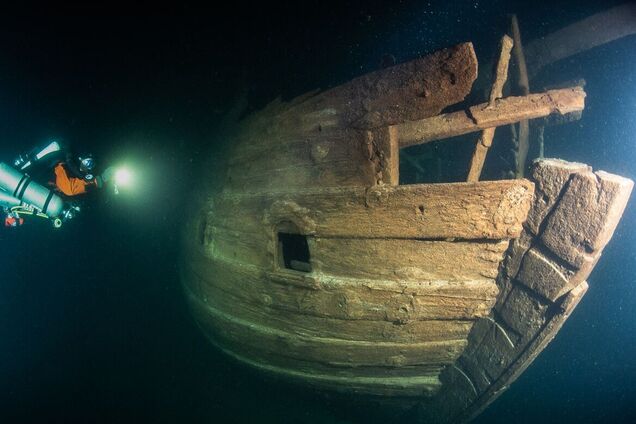 На дне Балтики нашли корабль 17 века