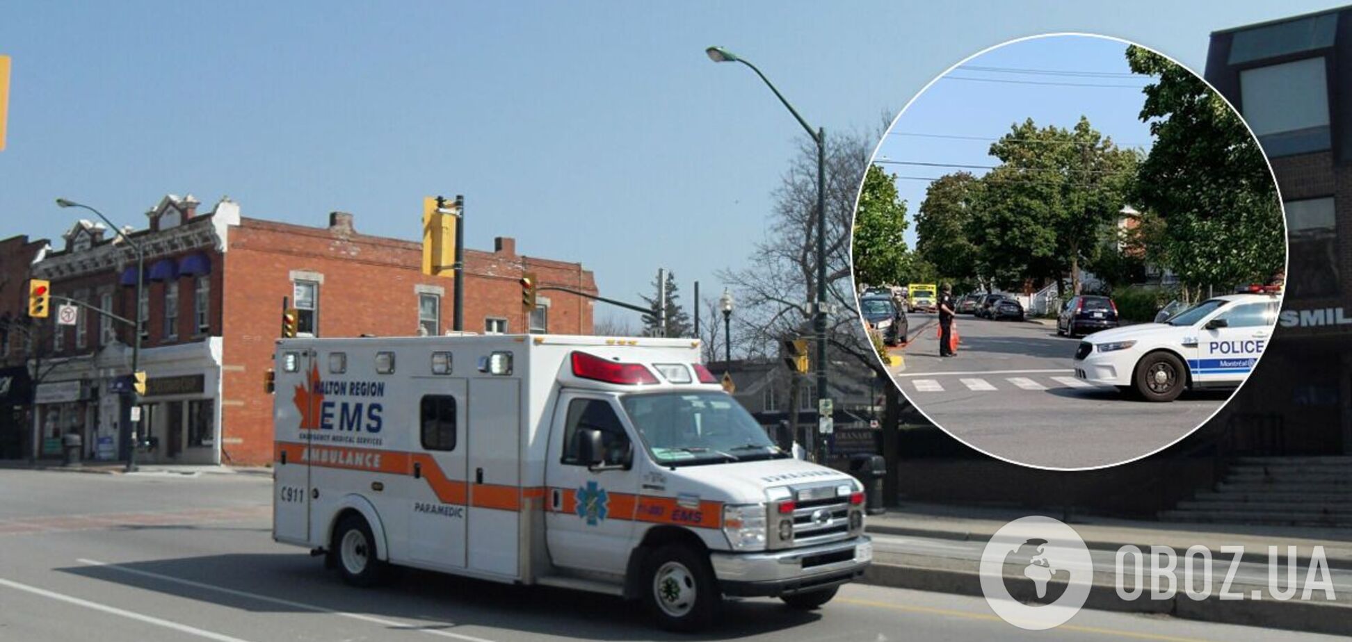 В результате наезда на пешеходов в Монреале пострадали 9 человек