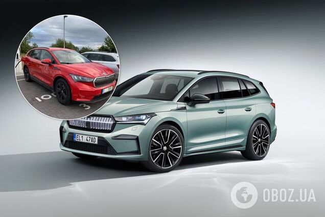 Дешевый электро-кроссовер Skoda Enyaq впервые заметили на улице