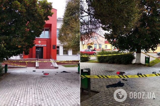 В Смолевичах мужчина совершил акт самосожжения возле РОВД