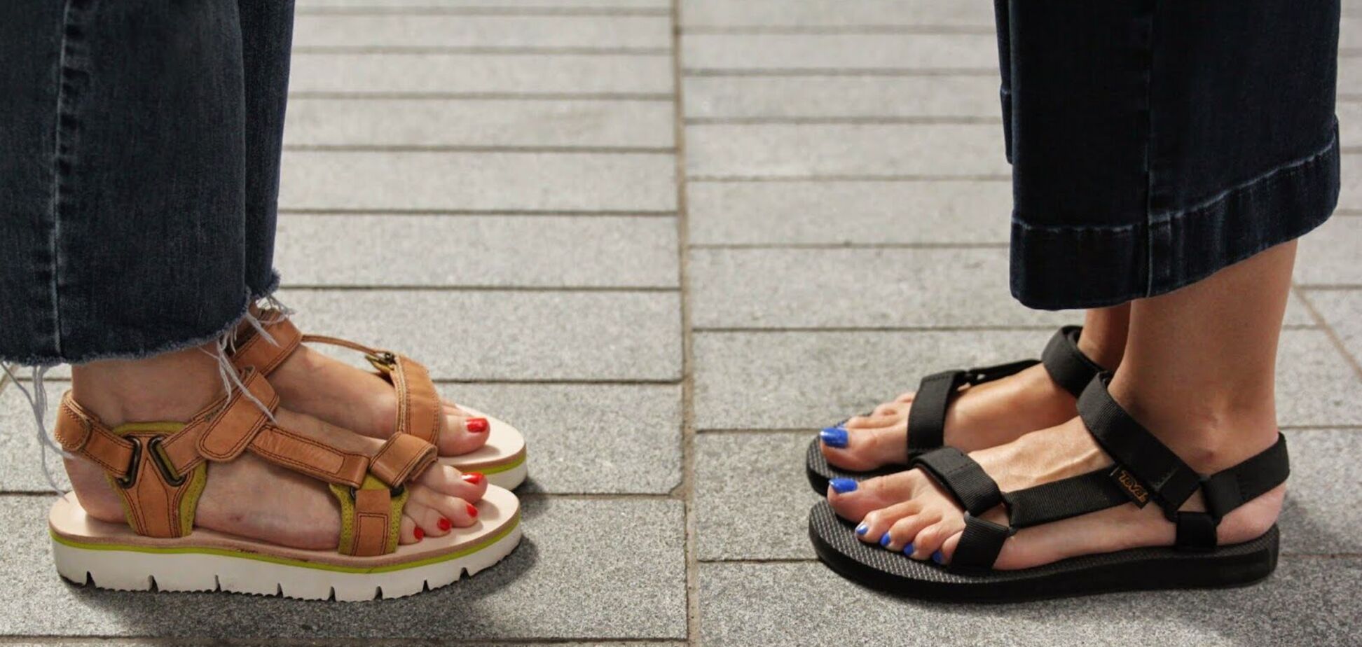Сандалі на липучках стали трендом 2020 року
