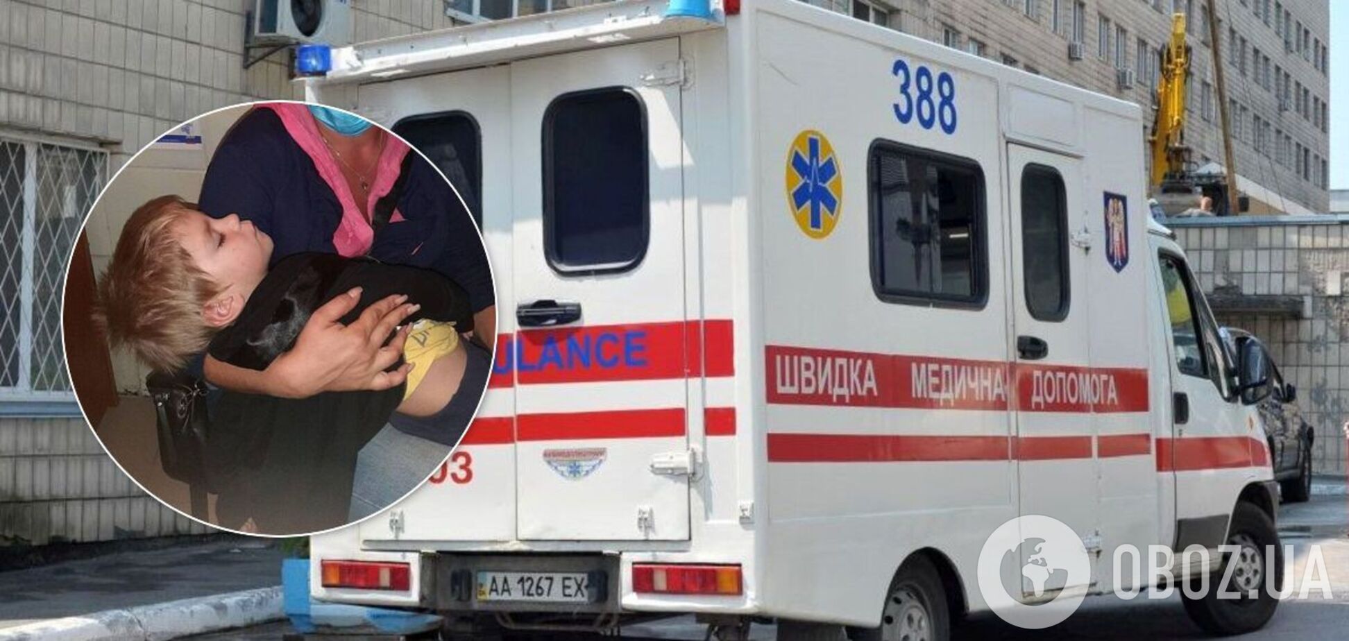 В Одесі мати побила 2-річну дитину на очах у перехожих: хлопчика забрала швидка. Фото