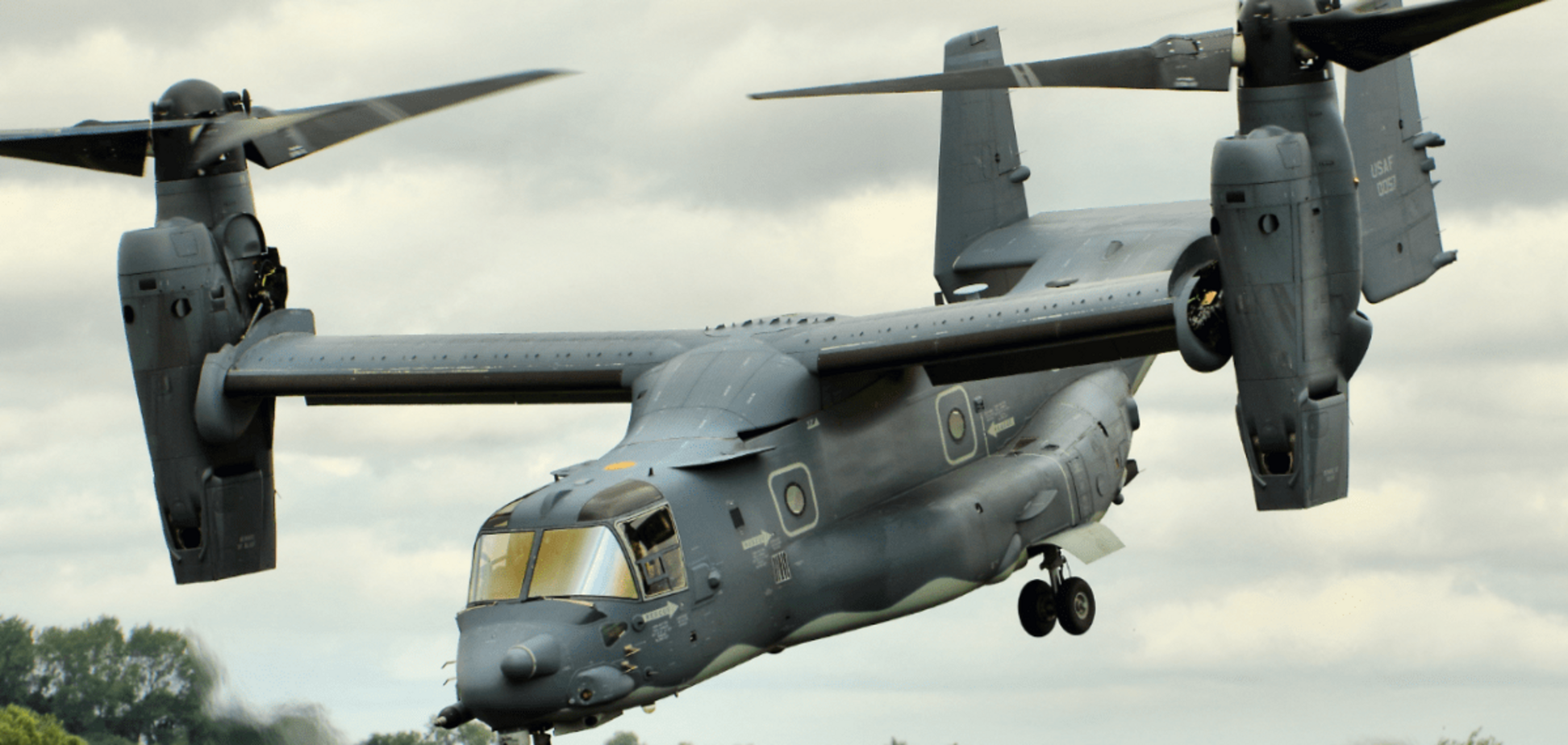 V-22 Osprey участвуют в военных учениях