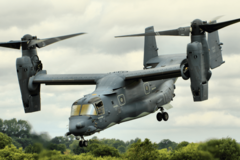 V-22 Osprey участвуют в военных учениях