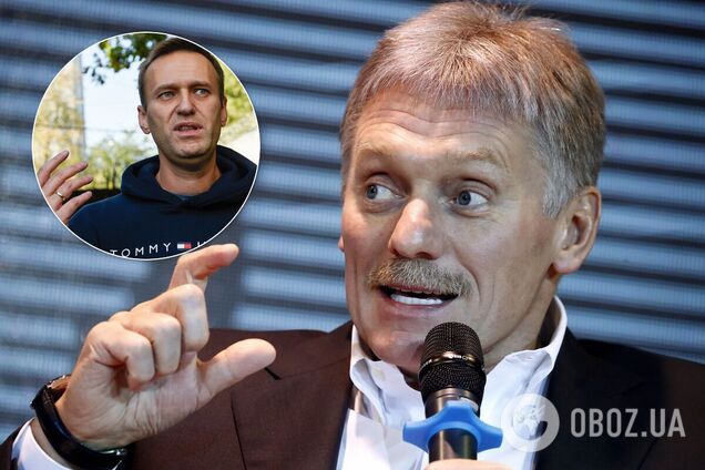 Пєсков заперечує отруєння отрутою Навального