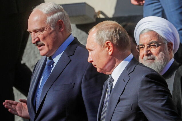 Путин и Лукашенко