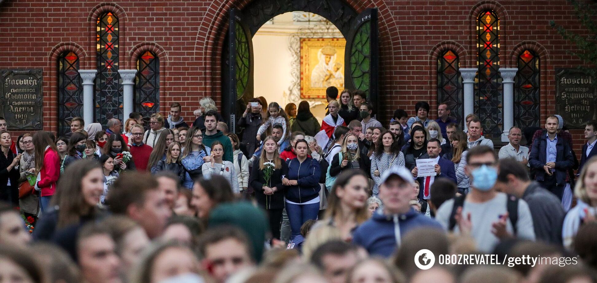 Протесты в Беларуси