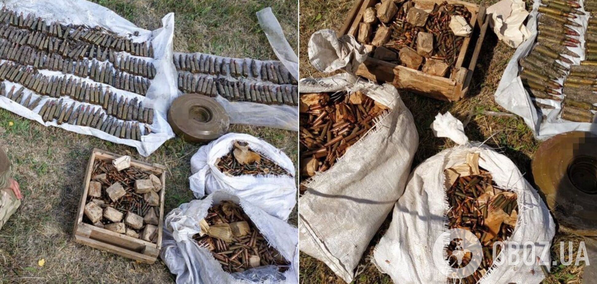 СБУ нашла огромный арсенал оружия в тайнике на Луганщине