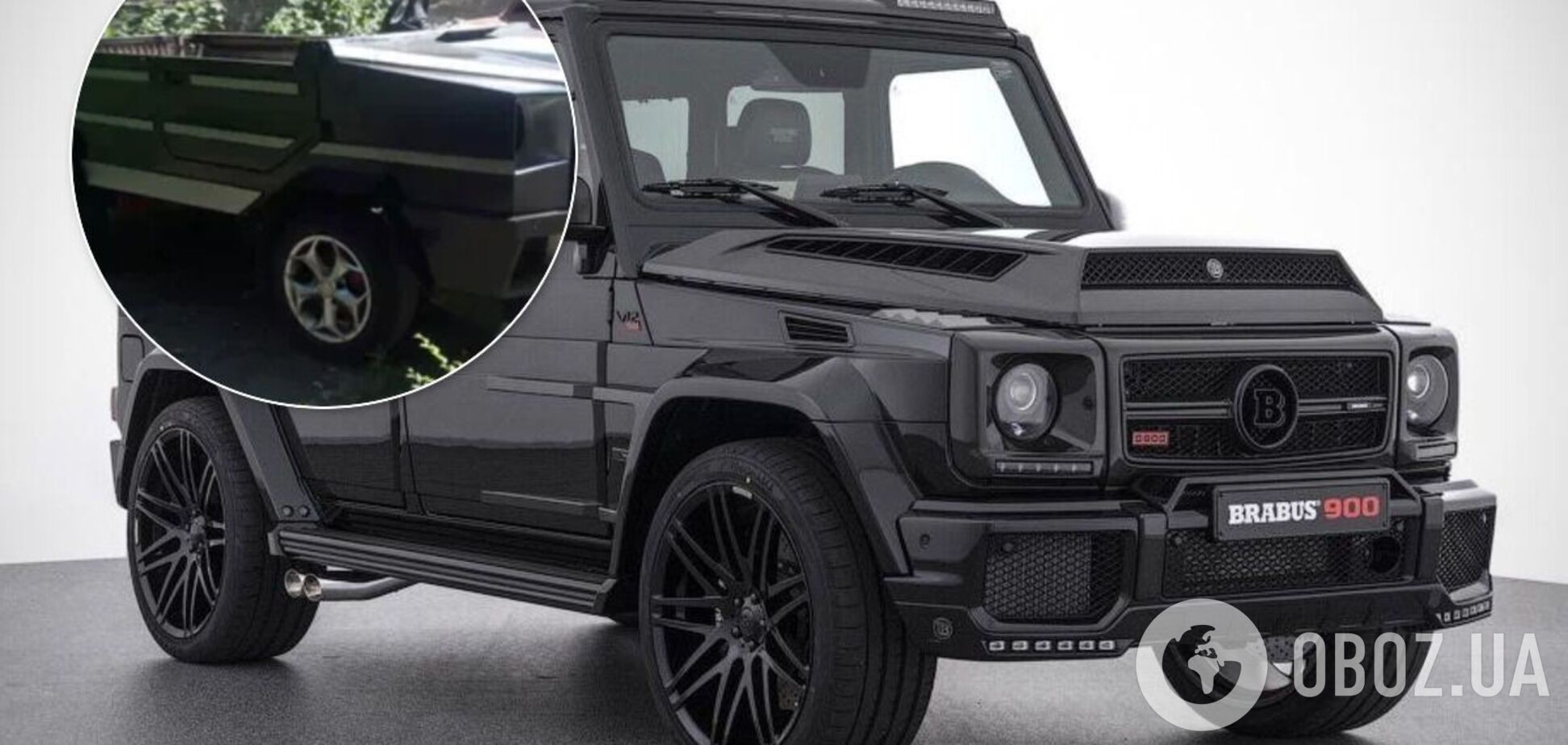 В Україні за $1200 виставили на продаж 'невдалий Гелендваген'