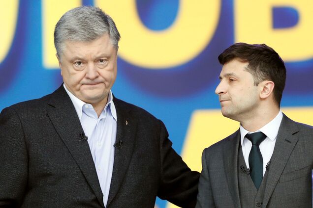 Порошенко і Зеленський