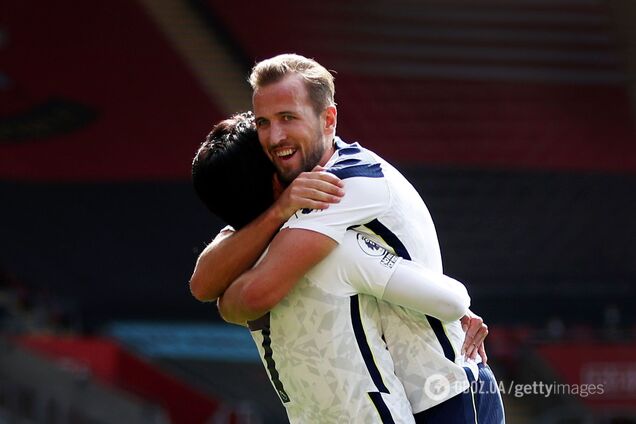 Сон Хын Мин и Харри Кейн