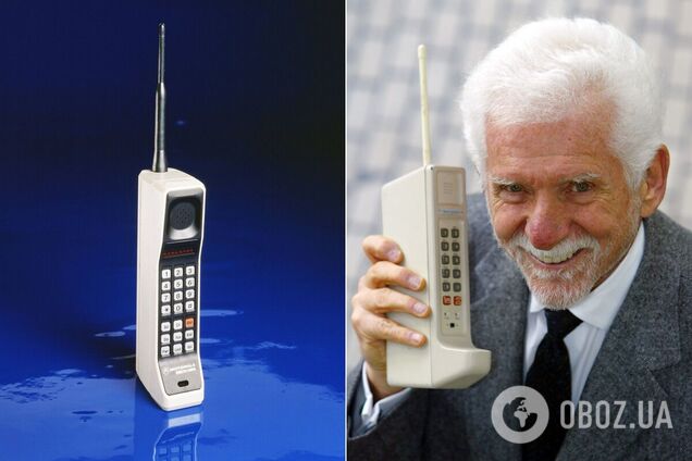 Первый мобильный телефон изобрел сотрудник Motorola Мартин Купер