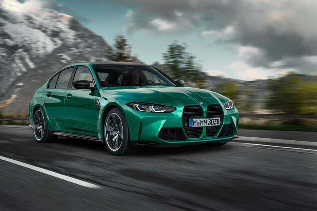 Нова BMW M3 здивувала величезними 'ніздрями' радіатора