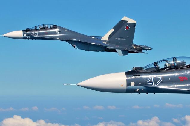 В России Су-35 случайно сбил Су-30