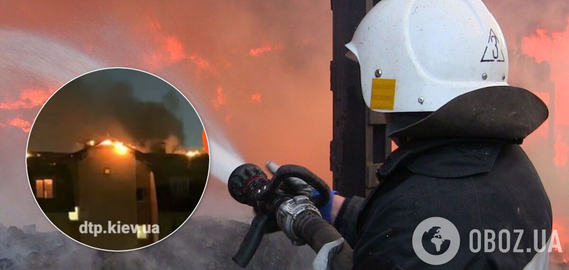 Под Киевом сгорели 6 квартир в новостройке: появилось видео последствий