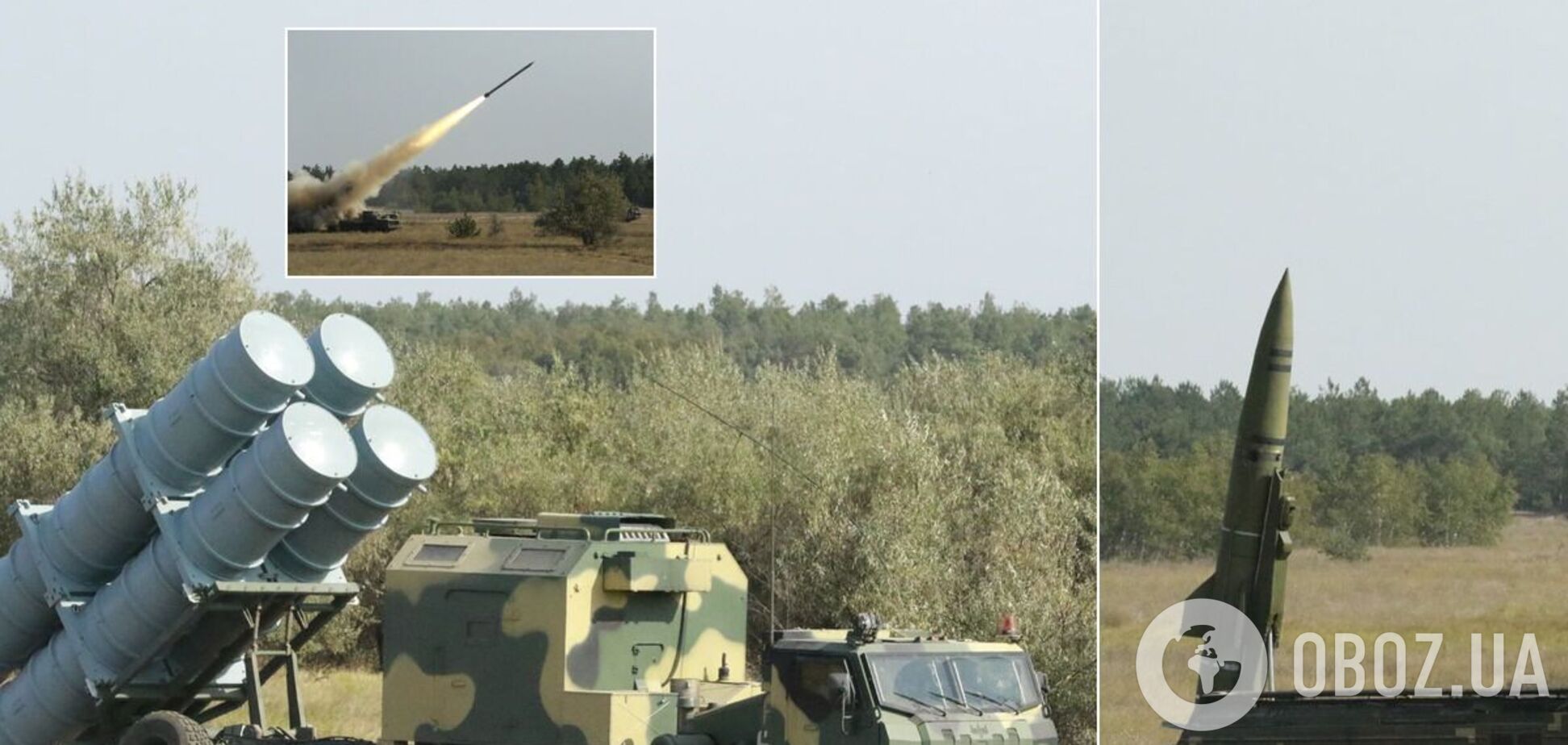 Применение украинских ракетных комплексов на учениях