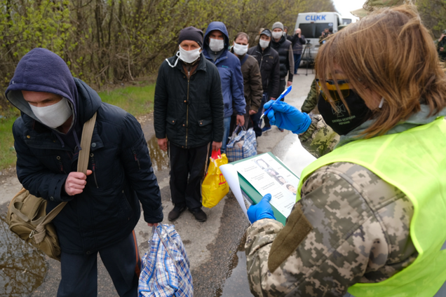 Обмен пленными. Иллюстрация