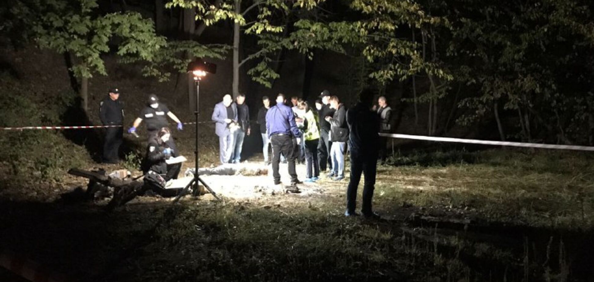 На Лысой горе в Киеве нашли тело мужчины