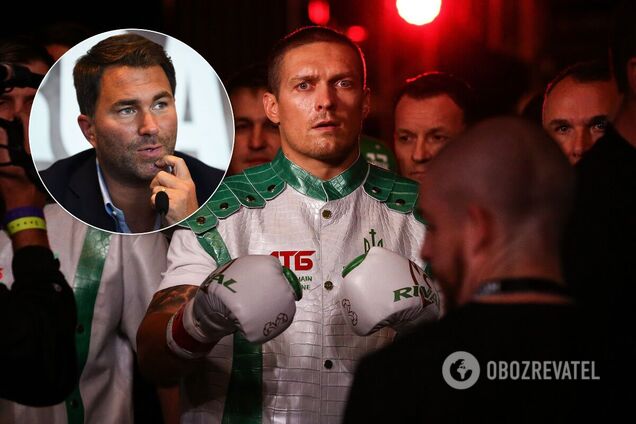 Эдди Хирн и Александр Усик