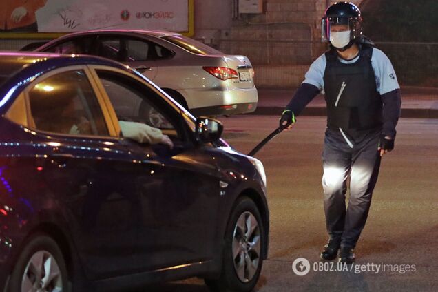 Силовики затримували водіїв в Мінську