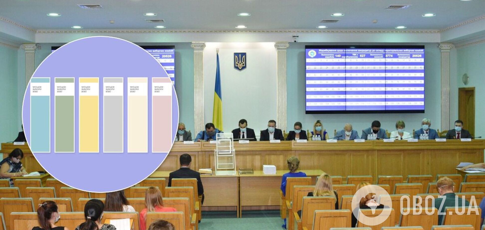 ЦИК утвердила цвета и форму бюллетеней