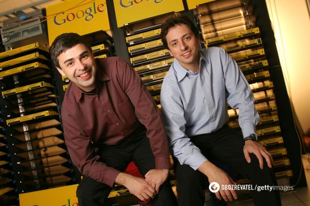 В 1998 году Google основали Ларри Пейдж и Сергей Брин