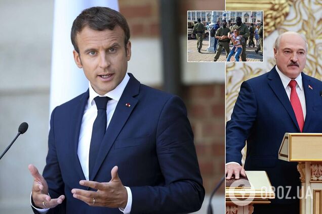 Макрон высказался о протестах в Беларуси