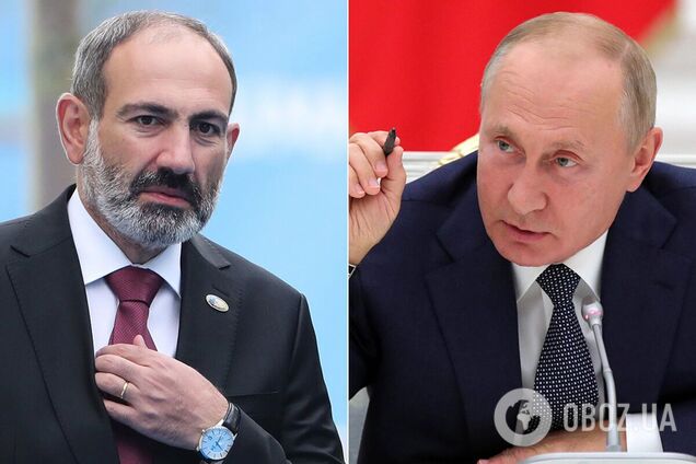 Путин обсудил боевые действия в Карабахе с Пашиняном