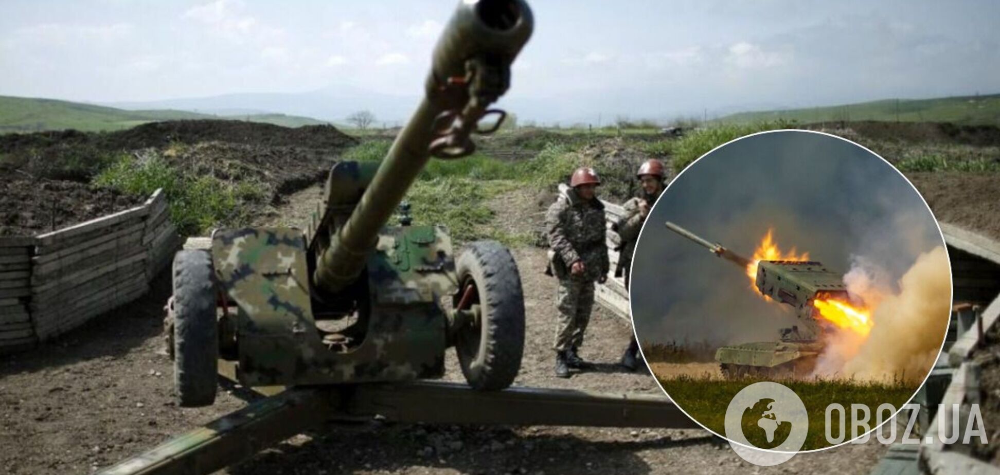 Военные Азербайджана и Армении показали видео боев в Карабахе