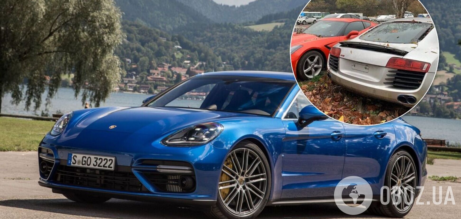 Знайдено звалище з майже новими Audi, Bentley і Porsche