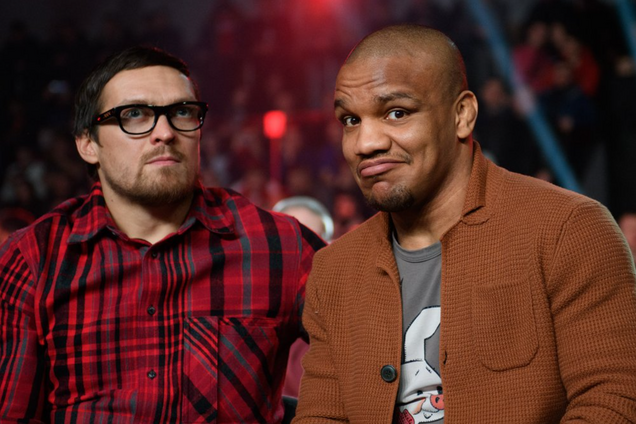 Александр Усик и Жан Беленюк