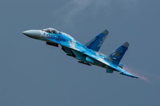 Россияне выдали фото Су-27 ВСУ за свой самолет