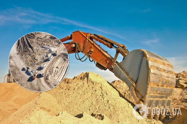 Під Дніпром підприємця викрили на незаконному видобутку піску на понад 10 гектарах. Фото і відео