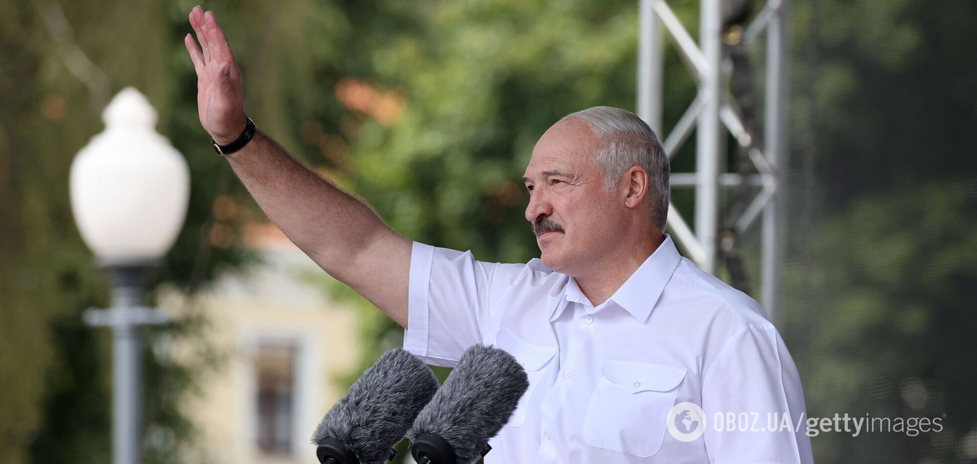 Александр Лукашенко снова обвинил Украину в протестах белорусов 