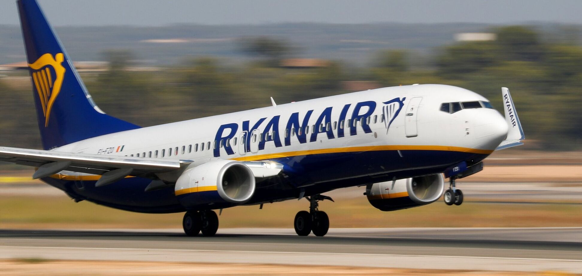 Полеты Ryanair будут приостановлены в сентябре