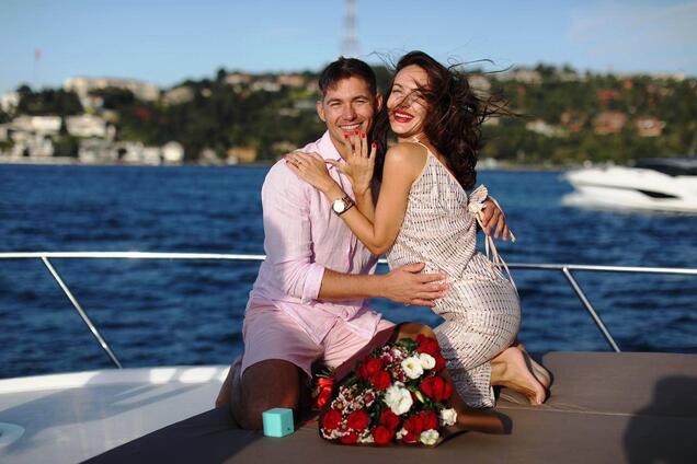 Владимир Остапчук с Кристиной Горняк