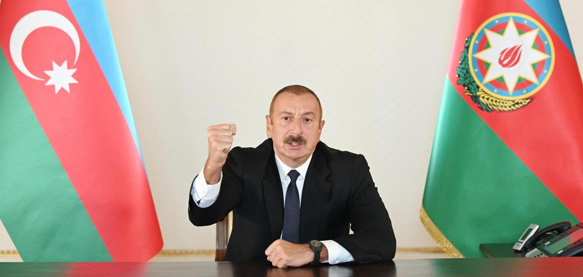Алиев заявил об освобождении ряда территорий