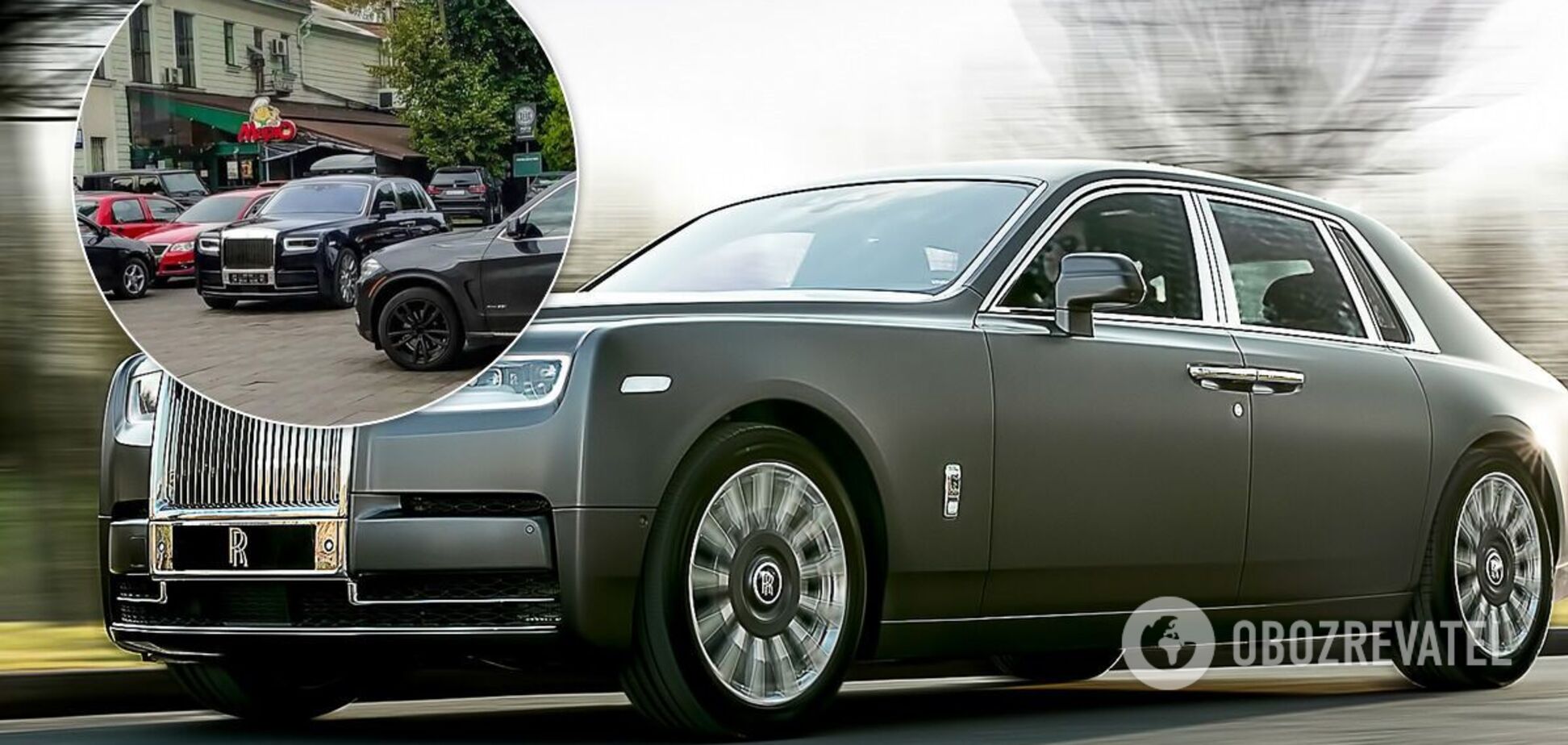 На дорогах України зростає кількість нових Rolls-Royce за $625 000