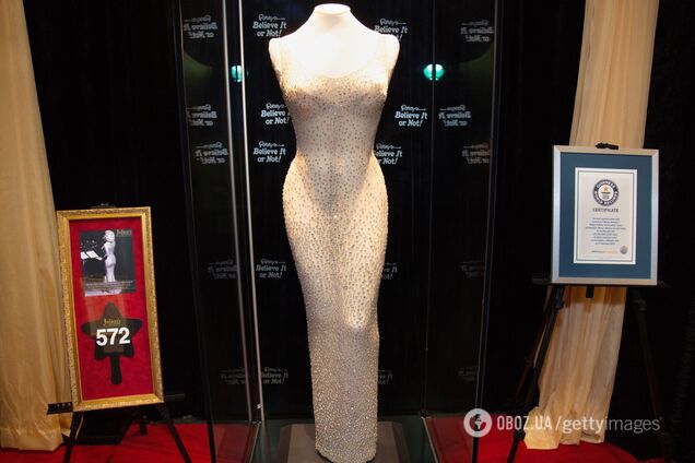 Платье Мерилин Монро 'Happy Birthday'