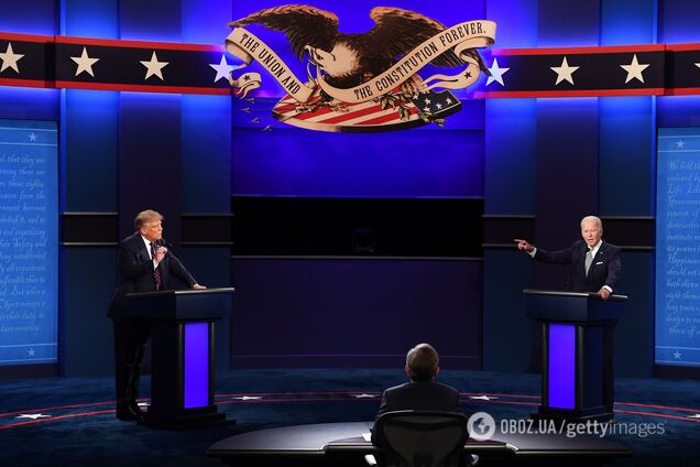 Дебаты между Дональдом Трампом и Джо Байденом